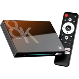 H96 MAX M9S 8K RK3576 8GB/128GB Wifi 6 Android 14 Negro - Android TV