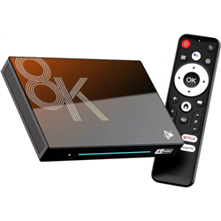 H96 MAX M9S 8K RK3576 4GB/32GB Wifi 6 Android 14 Black - Android TV