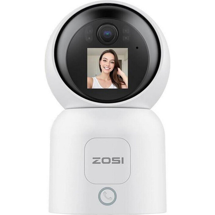 ZOSI C519M 4 MPx 2.5KP/T WiFi Duale Bewegungserkennung Weißes Gehäuse – IP-Sicherheitskamera