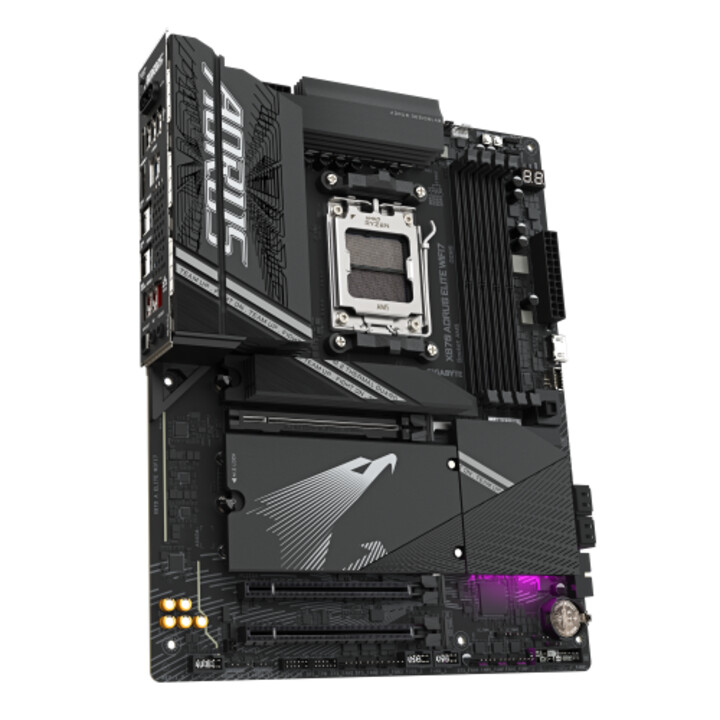 Gigabyte X870 A Elite Wifi7 Motherboard - Compatible With Amd Ryzen 9000 Cpus, 16+2+2 Phase Vrm, Up To 8000mhz Ddr5 (oc), 4xpcie