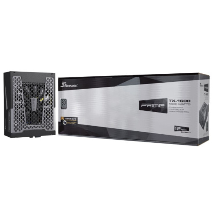 Fonte de alimentação Seasonic Prime-tx-1600 1600 W 20+4 pinos ATX ATX preto