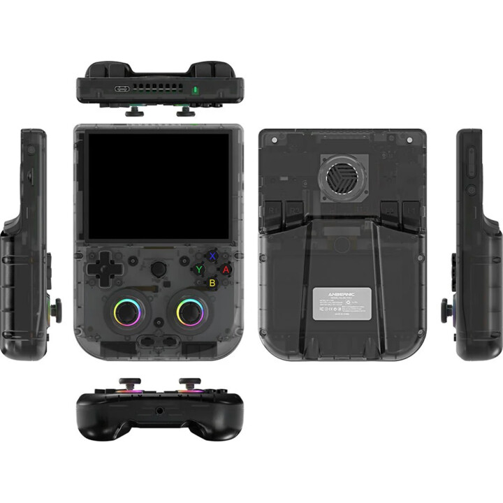 Portable Retro Console Anbernic RG406V-LS164 8GB/128GB Black