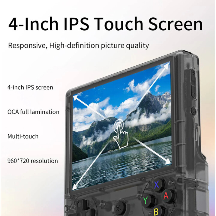 Portable Retro Console Anbernic RG406V-LS164 8GB/128GB Black