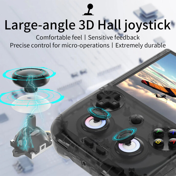 Portable Retro Console Anbernic RG406V-LS164 8GB/128GB Black