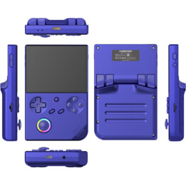 Console rétro portable Anbernic RG40XX V 64 Go bleu