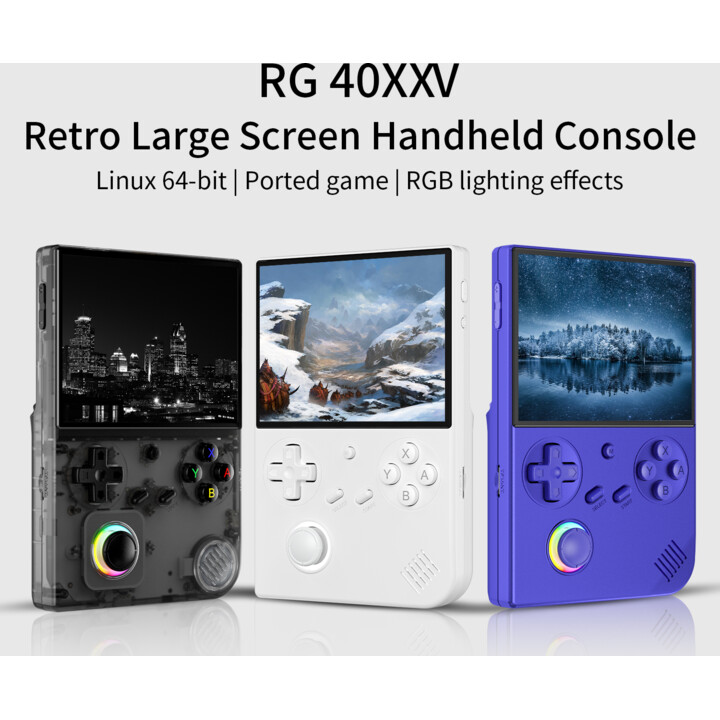 Consola Retro Portátil Anbernic RG40XX V 64GB Azul