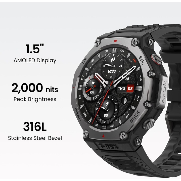 Amazfit T-Rex 3 Nero