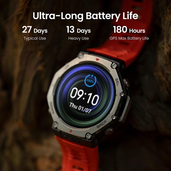 Amazfit T-Rex 3 Schwarz