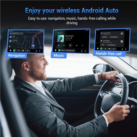 Ottocast Adaptador Inalámbrico Carplay Y Adaptador Inalámbrico Para Auto Android