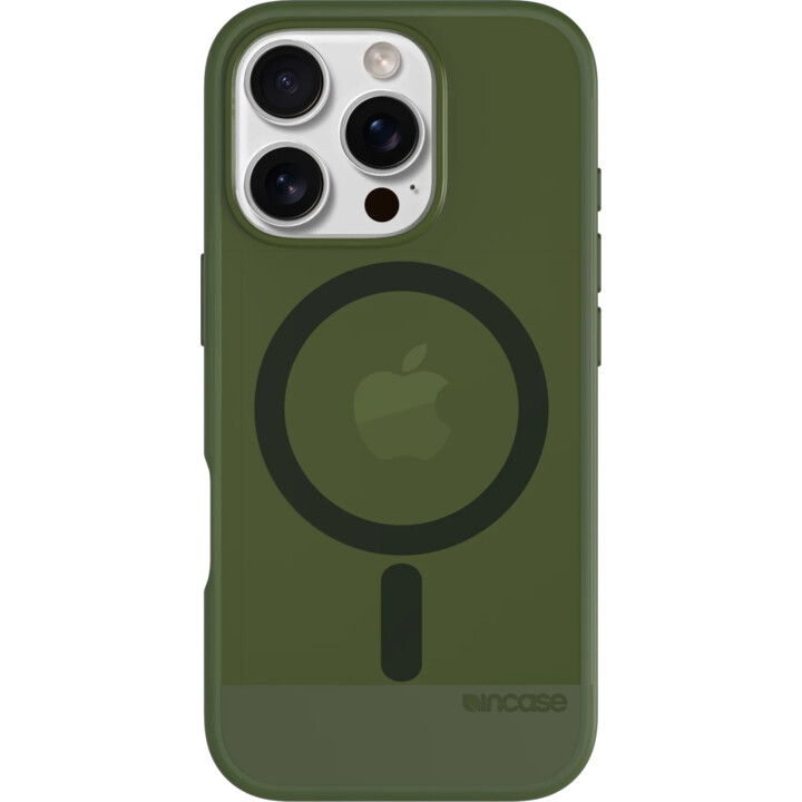 Funda movil back cover incase slim magsafe highland green iphone 16 pro max