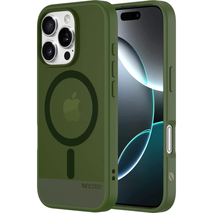 Coque arrière pour téléphone portable, étui slim magsafe vert highland pour iphone 16 pro max
