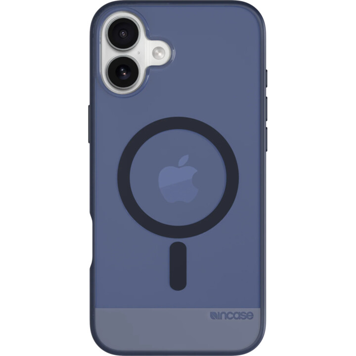 Capa traseira para celular incase slim magsafe deep space azul iphone 16 plus