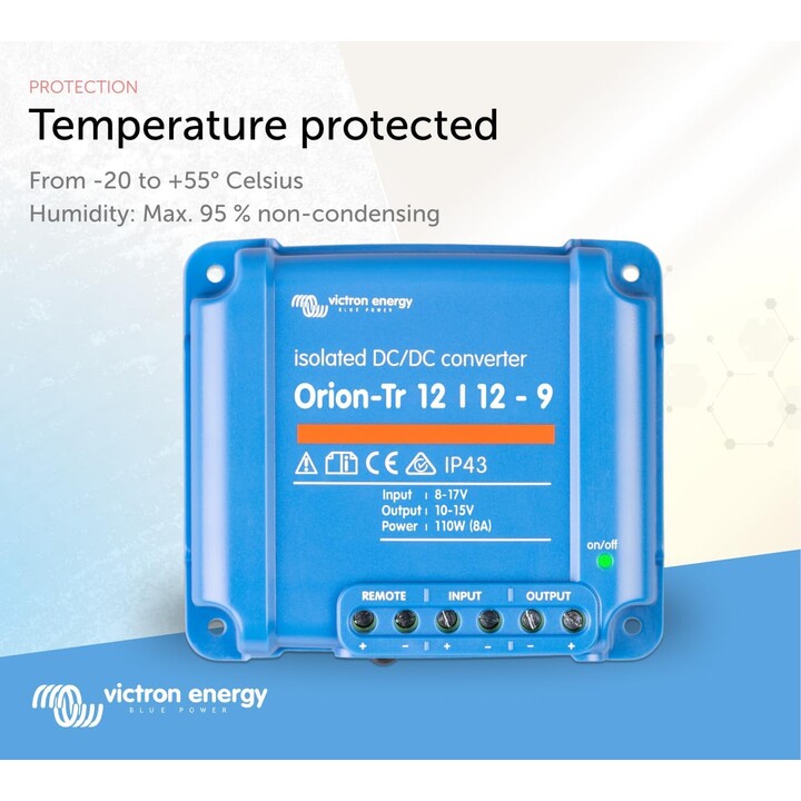 Victron Energy Orion-Tr 12/12-9A Convertidor CC/CC (ORI121210110R)