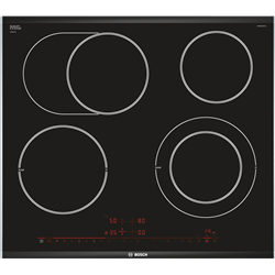 Placa Vitrocerámica Bosch Serie 8 PKN675DP1D Integrado 4 Zonas Negro