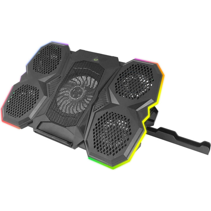 Esperanza EGC107 base de refrigeración para portátil negra