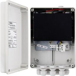 SG64H Switch de 6 puertos con fuente de alimentación para 4 cámaras IP en carcasa hermética