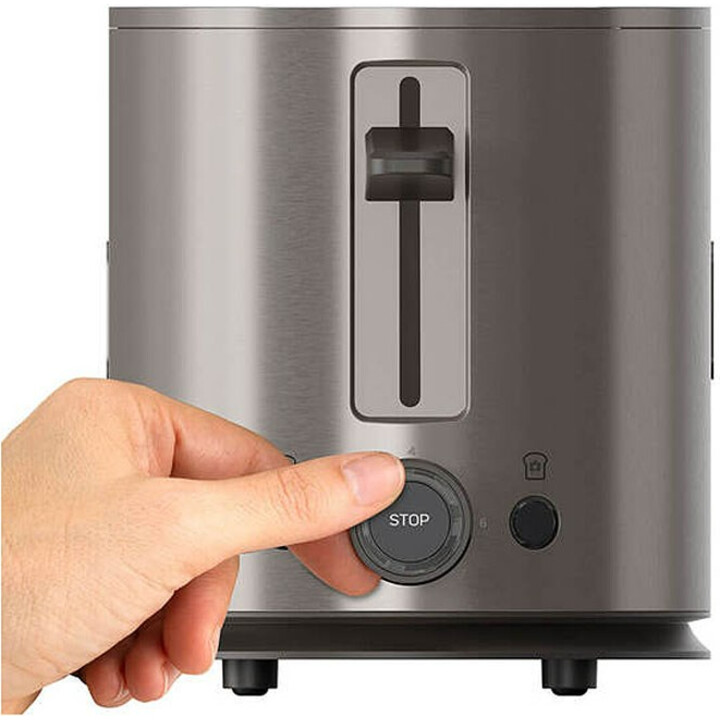 Tostadora con calienta bollos Black+Decker BXTO1501E 1500W