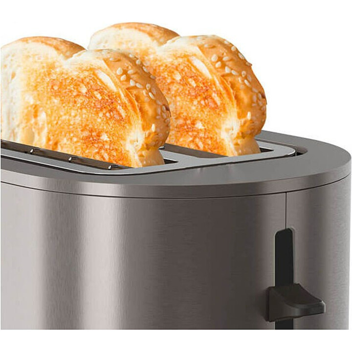 Tostadora con calienta bollos Black+Decker BXTO1501E 1500W