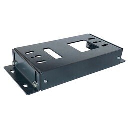 Base de montaje 6,5-10,5cm ZINCADO RAL7016 para variadores NICE, FAAC, GENIUS, BENINCA, KEY, CAME, ROGER