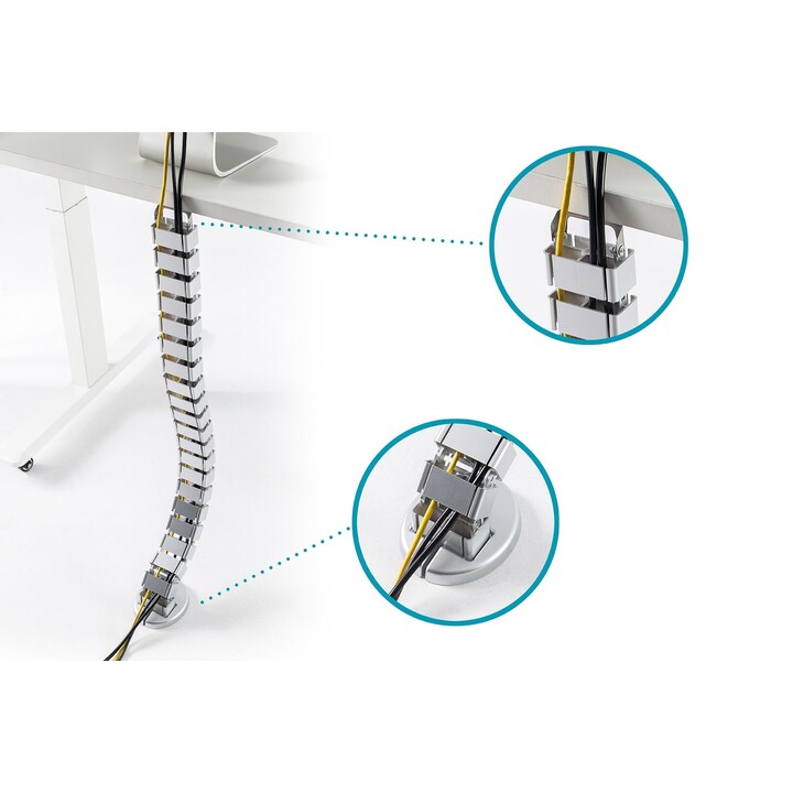 Digitus Flexible cable guide with adjustable length