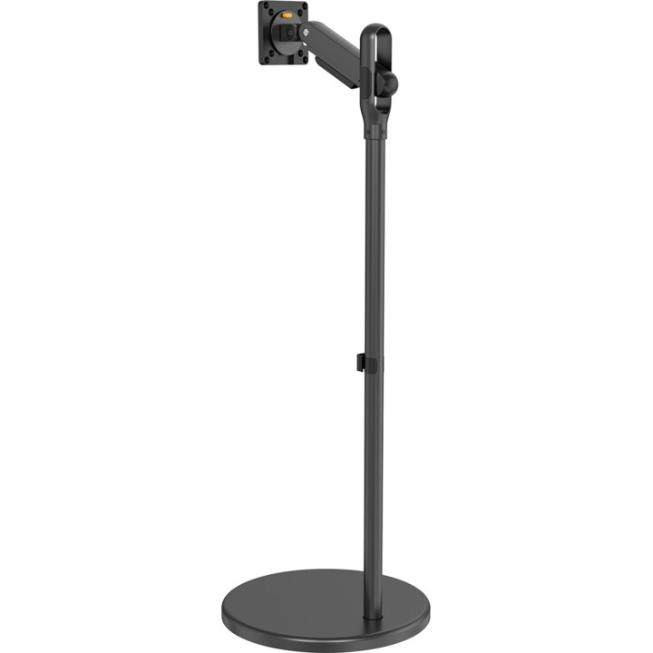 Maclean Mobile Monitor/TV Floor Stand, Gas Spring, 17"-35", 2-10kg, Black, MC-970B