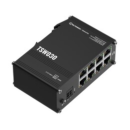 Teltonika Tsw030 | Convertisseur | 8x Rj45 100 Mo/s, IP30