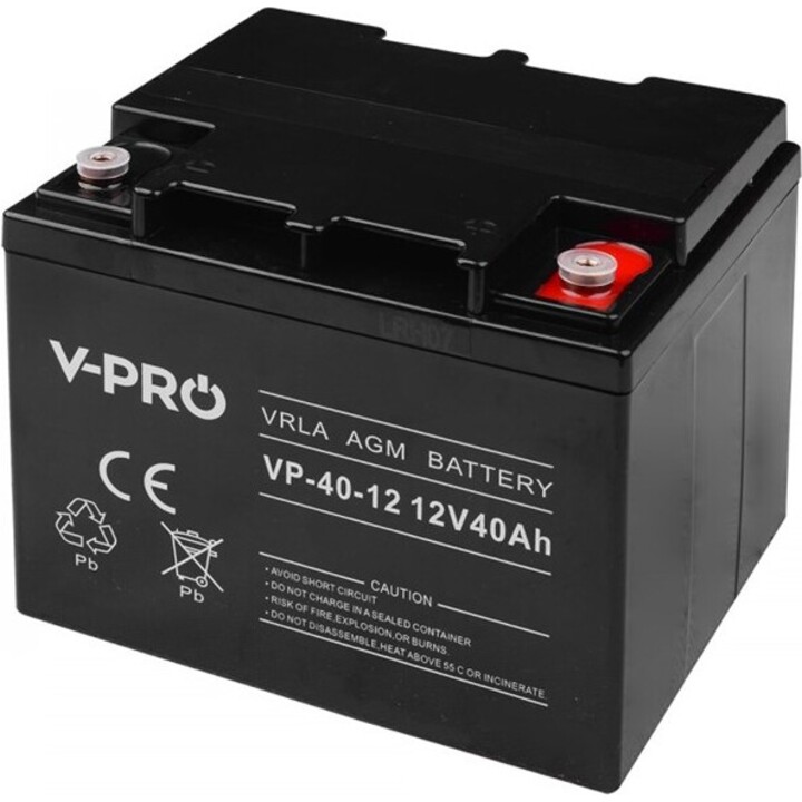 Batteria Volt Polonia Agm Vpro 12V 40 Ah
