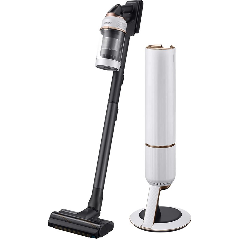 Samsung Bespoke JetTM Plus, Aspirapolvere verticale VS20B95823W 580W Nero/Bianco