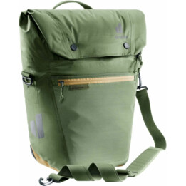Borsa da bici Deuter Mainhattan 17+10 Khaki-Clay