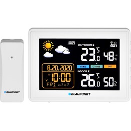 Blaupunkt WS30WH weather station with outdoor sensor