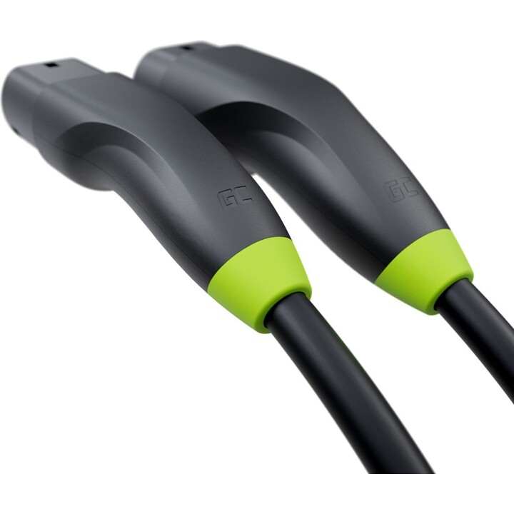 Green Cell EVKABGC03 Ladekabel für Elektrofahrzeuge Schwarz Typ 2 3 5 m