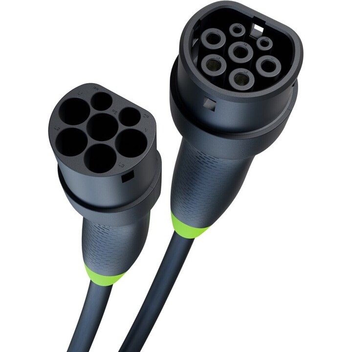 Green Cell EVKABGC03 Ladekabel für Elektrofahrzeuge Schwarz Typ 2 3 5 m