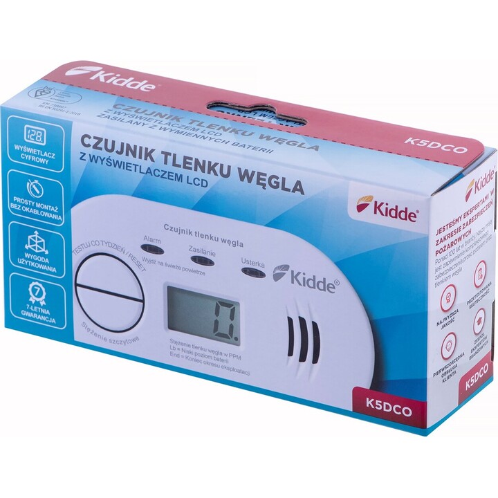 K5Dco Kidde Monoxide And Carbon Monoxide Detector