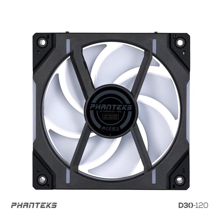 Phanteks D30 PWM DRGB 120mm Noir