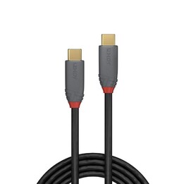 Cable USB 3.2 tipo C a C, 20Gbps, 5A, PD, Anthra Line, 2m
