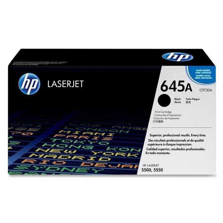 HP Original 645A Toner noir 13 000 pages (C9730A)