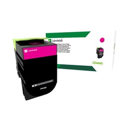 Lexmark original 802M tóner magenta 1.000 páginas (80C20M0) para CX310n/dn, CX410e/de/dte, CX510de/dhe/dthe