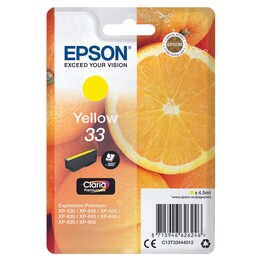 Epson Original 33 Orange Printer Cartridge - yellow (C13T33444012)