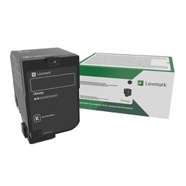 Toner original Lexmark - preto (75B20K0) para CS727de, CS728de, CX727de