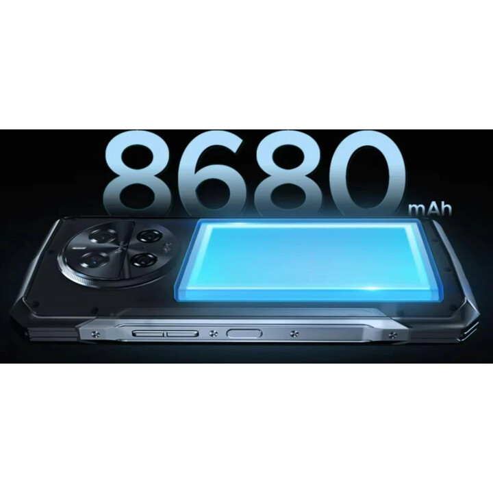 Doogee V40 Pro 5G, rugged phone, 6.78-inch screen, 16GB RAM, 512GB Storage, Blue color