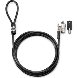 Candado de cable con combinación nano HP Essential