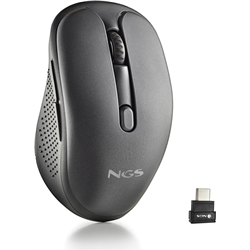 Mouse ngs wireless bluetooth evo jot usb-c black