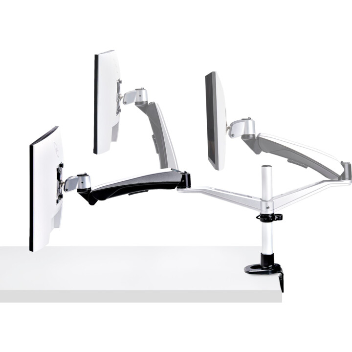 Support de bureau pour écrans ultra-larges 27 pouces 16:9 ou 30 pouces 21:9, VESA 75x75/100x100, réglages du bras sans outil, pi
