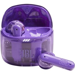 Auriculares Bluetooth JBL Tune Flex Ghost Edition morados