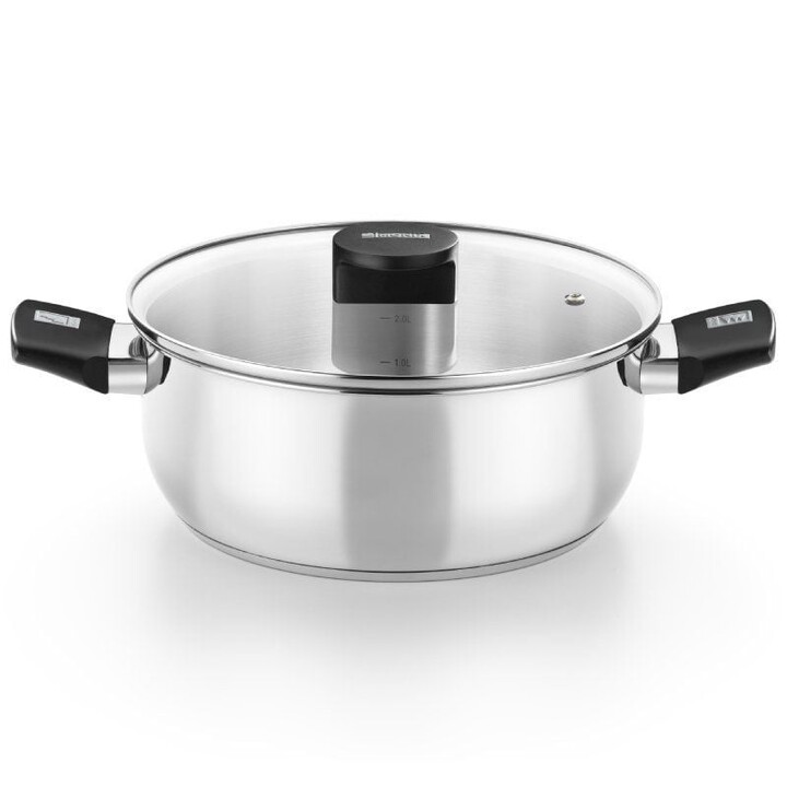 Monix Elite M240320 Saucepan/ Ø20cm/ Cast Aluminum/ Suitable for Induction