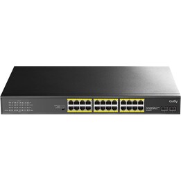 Cudy GS1028PS2, 24 Puertos- Gigabit PoE +Switch con 2 Puertos Gigabit SFP