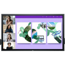 Monitor táctil interactivo 4K de 65 pulgadas Dell
