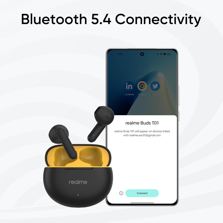 Realme Buds T01 Negro
