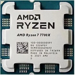 Vassoio AM5 con presa AMD Ryzen 7 7700X 5,4 GHz