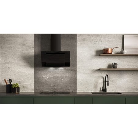 Exaustor vertical Eco Duo Glass preto